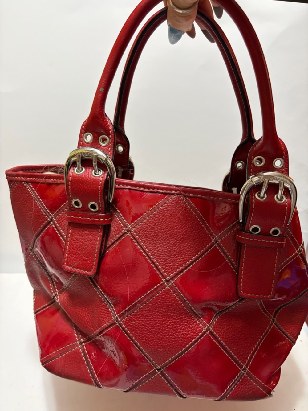 Diamond Leather Tignanello Purse
